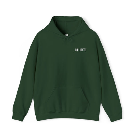 No Limits Hoodie in Forest Green