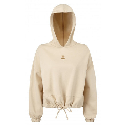 Nude Crop Hoodie