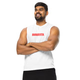 white muscle shirt