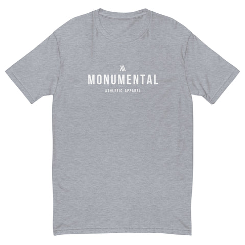 Fitted T-Shirt for Men in Heather Grey Fitness T-Shirt