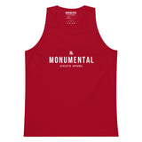 Men’s Premium Fitness Tank Top Vest in Red