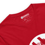 Short-Sleeve Unisex T-Shirt x Monumental in Red